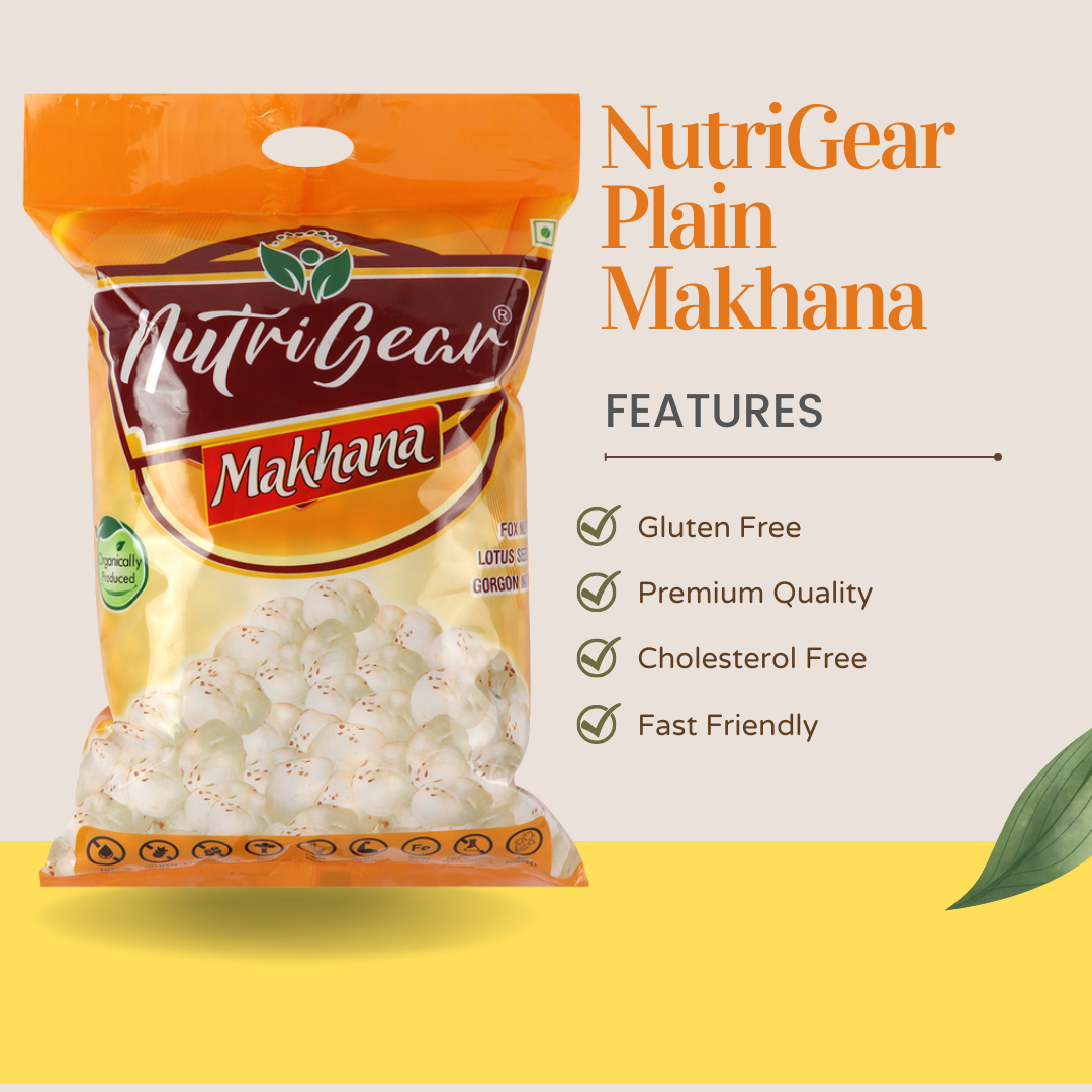 NutriGear Plain Makhana (250gms)