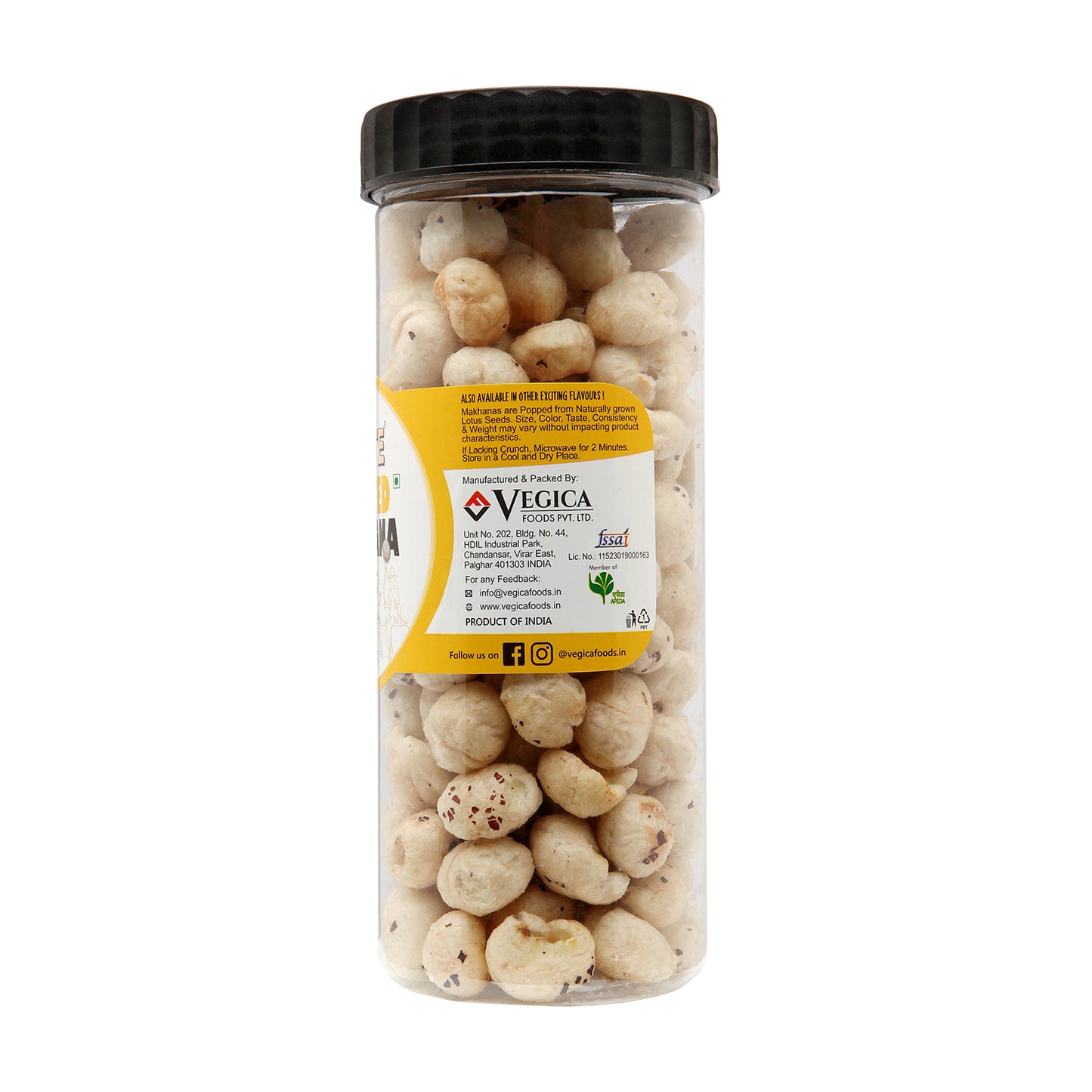 Jobite Roasted Makhana - Salted (50gms)