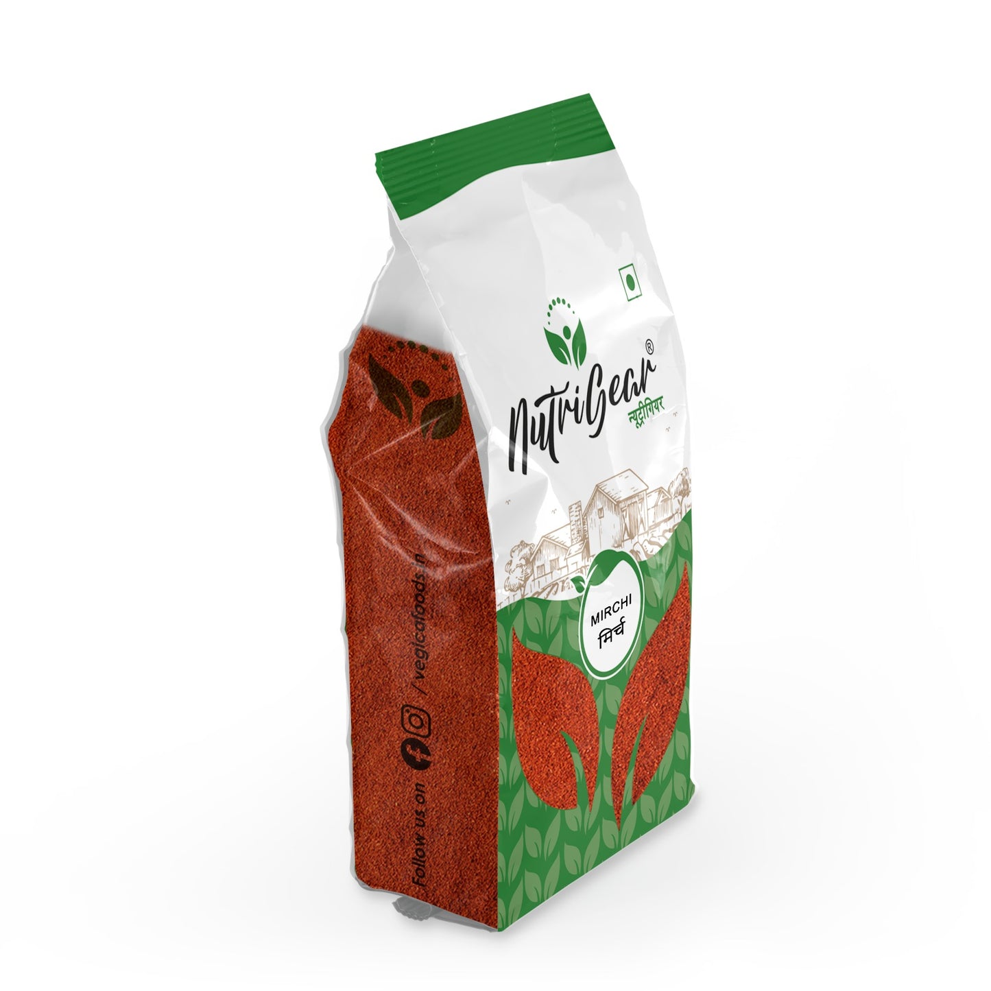 NutriGear Red Chiili Powder - LAL MIRCHI 1 kg
