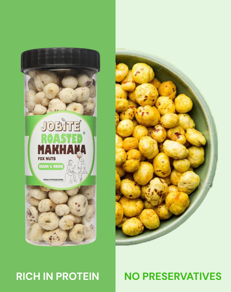 Cream & Onion Roasted Makhana · 50g