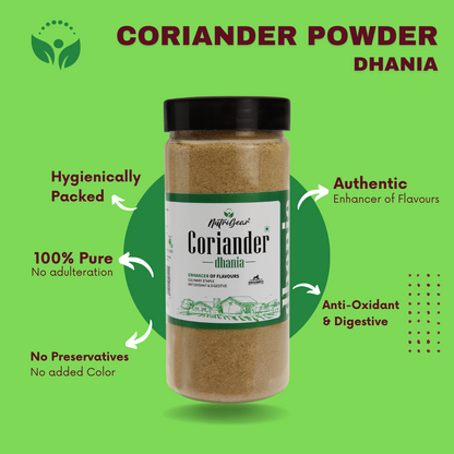 NutriGear Grounded Coriander / Dhania Powder (200gms)