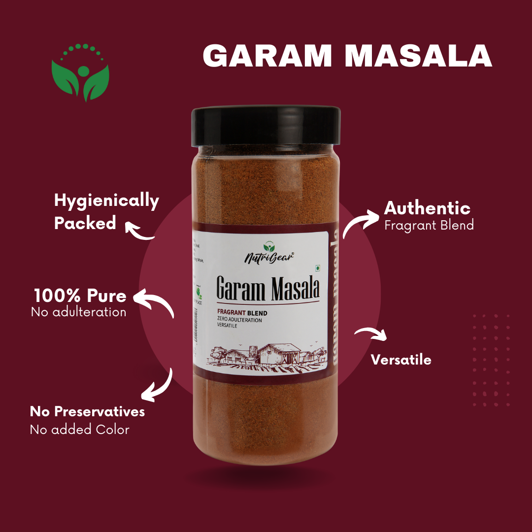 NutriGear - Aromatic Garam Masala (200gms)