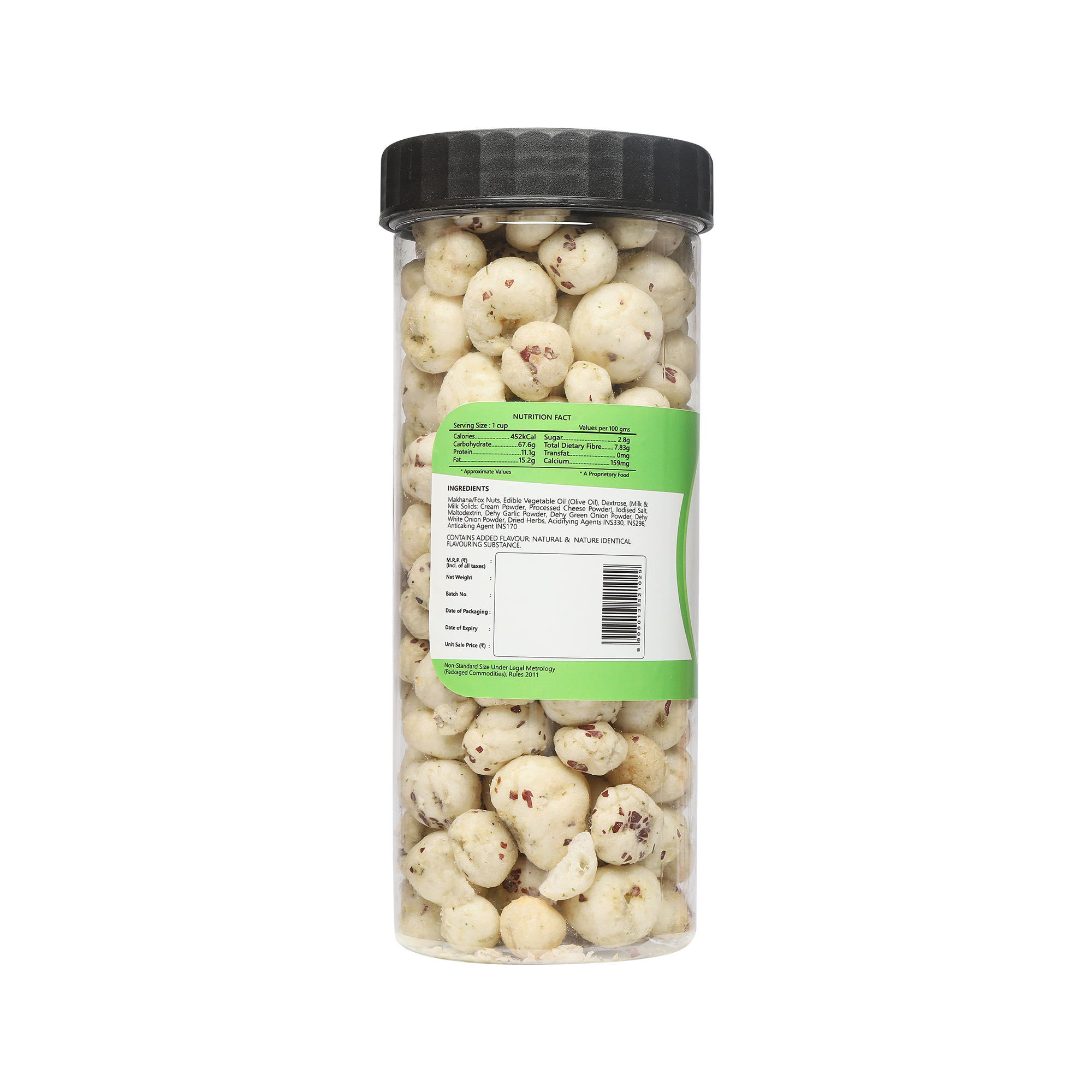 Cream & Onion Roasted Makhana · 50g