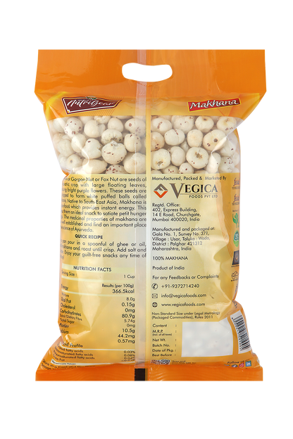 NutriGear Plain Makhana (250gms)