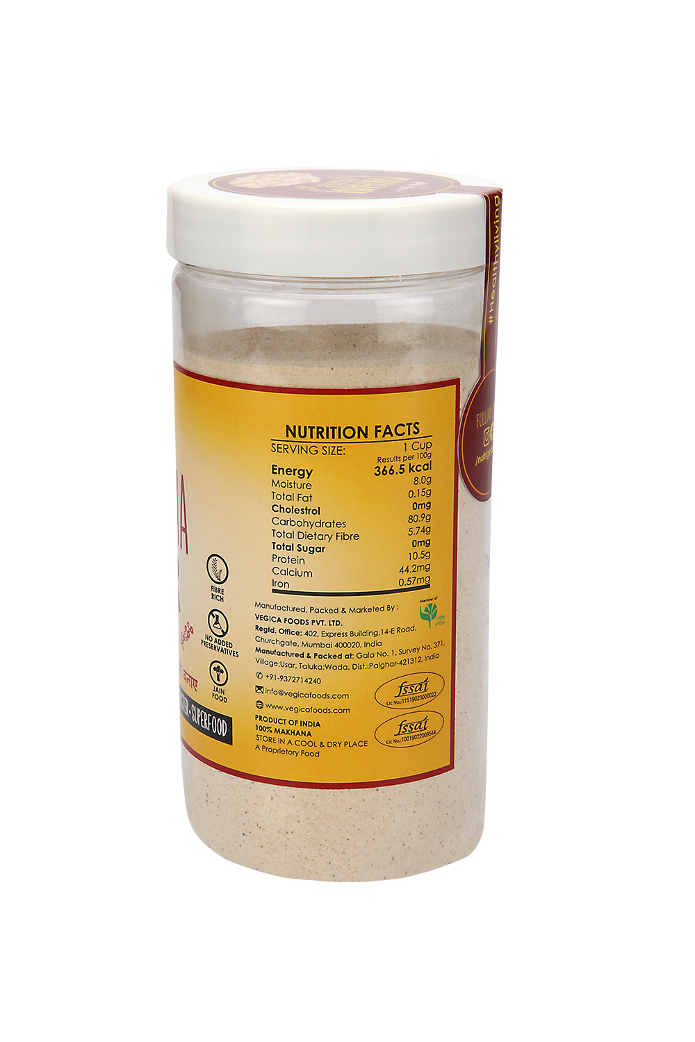 NutriGear Makhana Powder (300gms)