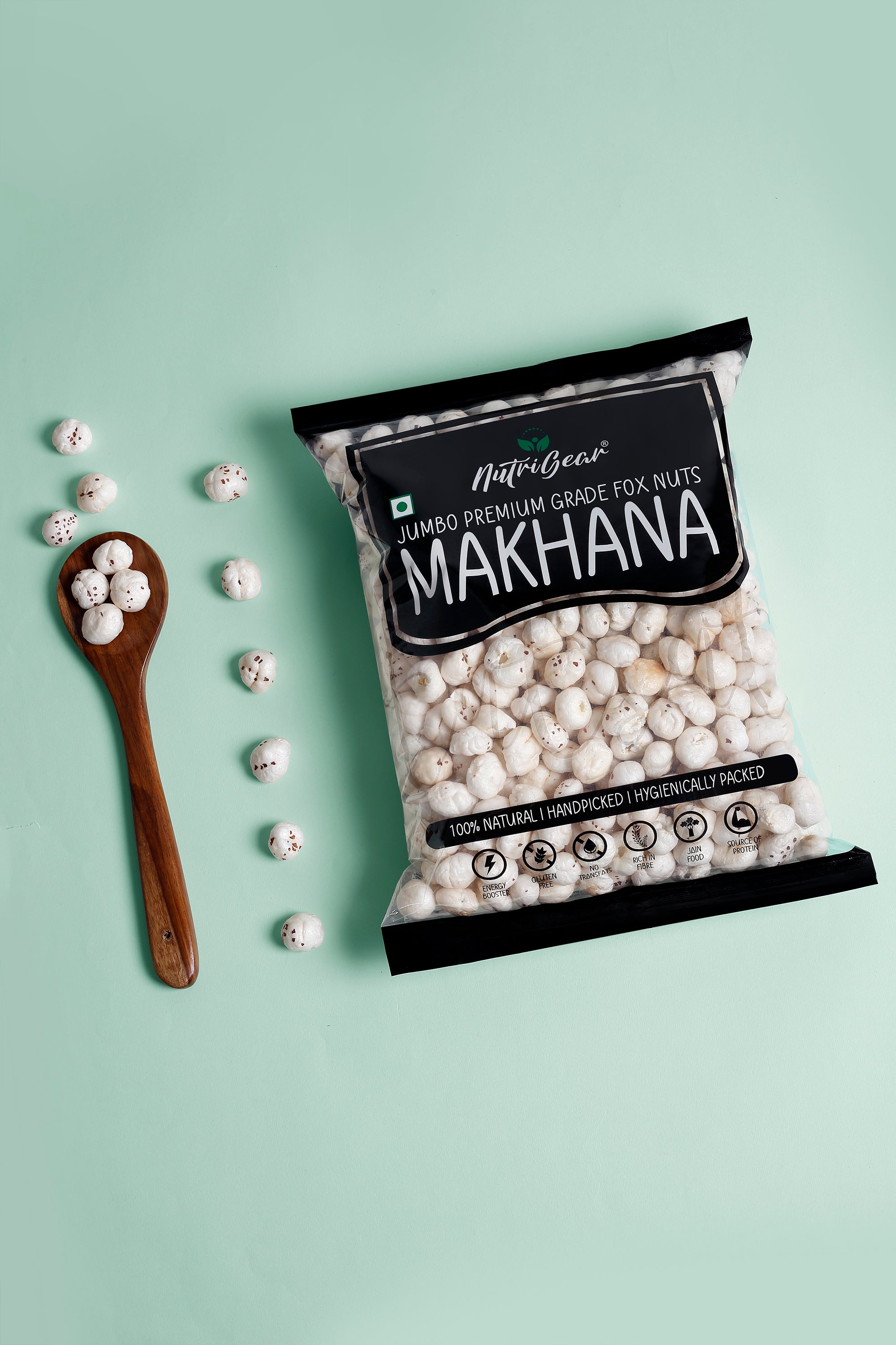 Tatsat Premium Makhana · 200g · Jumbo 6+ Size