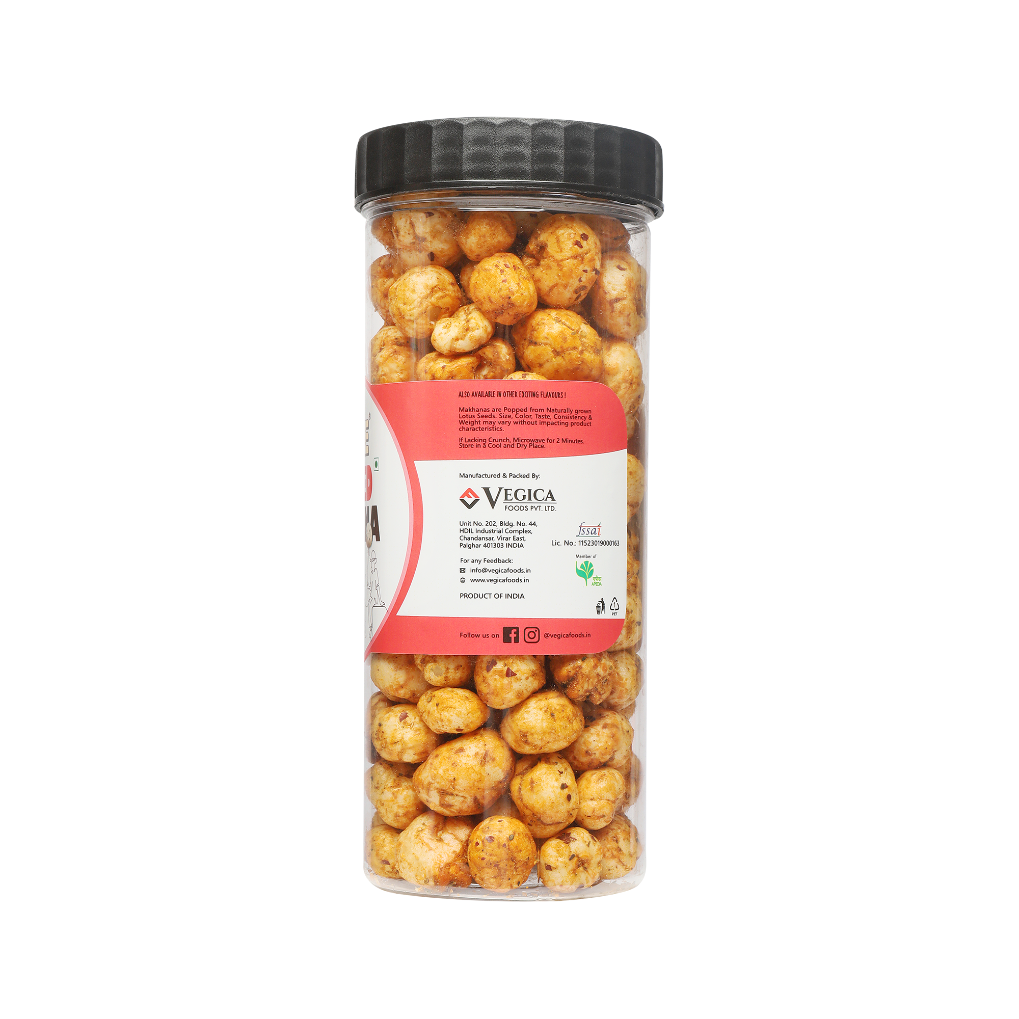 Peri Peri Roasted Makhana · 50g