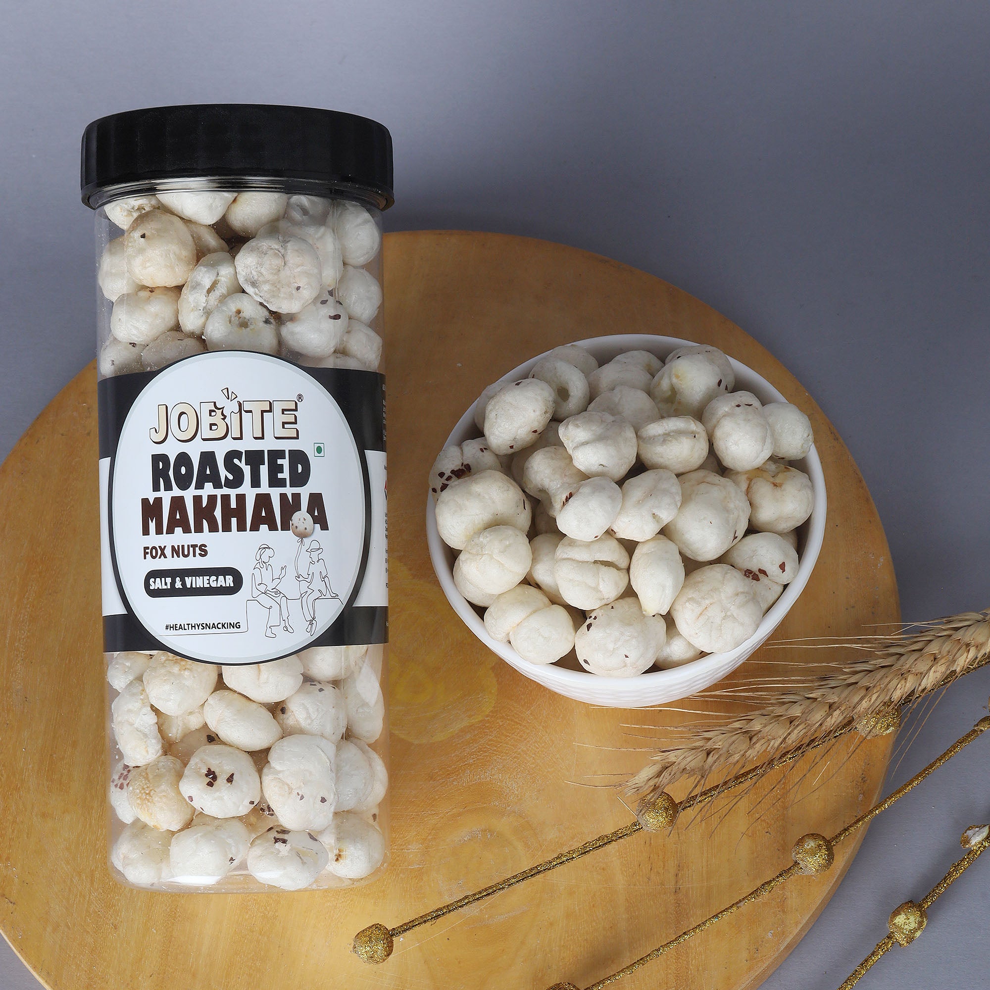 Salt & Vinegar Roasted Makhana · 50g