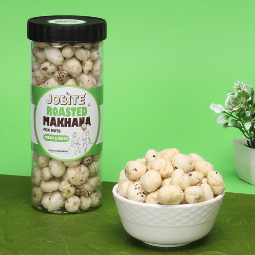 Cream & Onion Roasted Makhana · 50g